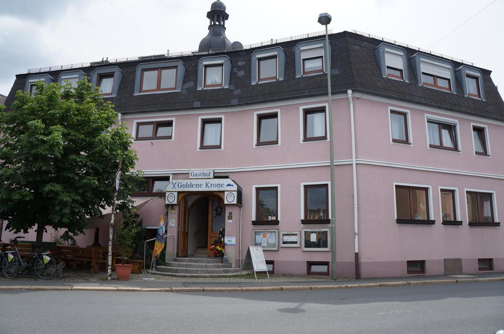 Gasthof Goldene Krone Selbitz Exterior photo